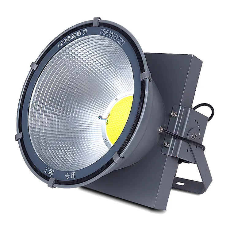 Nhiệm vụ nặng nề dẫn 500watt 600W 1000W 700W 400W 3000K COB điều chỉnh Đèn tường ngoài trời IP66 lũ ánh sáng tháp cần cẩu Đèn sân khấu