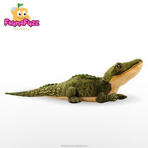 Custom Realistic Alligator Plush Toys Factory Direct | High Quality PP Cotton <strong>Plastic</strong> Stuffed <strong>Animals</strong> for Birthday Kid Gifts - Product Image 5