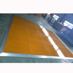 4x4ft wood dance floor portable luxury event decoration dance floor - Product Image 4