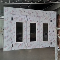Cabine de peinture et de pulvérisation automobile en acier XCWDTDR avec filtres haute efficacité pour atelier de peinture
