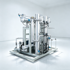Máquina de Producción de Dióxido de Carbono Líquido de Primera Calidad, 10*20m2, Gas Secundario de Óxido de Etileno, Máquina Portátil de CO2 Líquido - Product Image 4