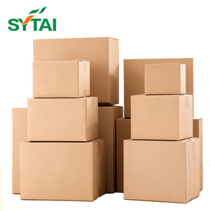 กล่องกระดาษลูกฟูกสีน้ำตาลพิมพ์โลโก้ตามสั่งสำหรับบรรจุภัณฑ์ขายส่ง - Product Image 3