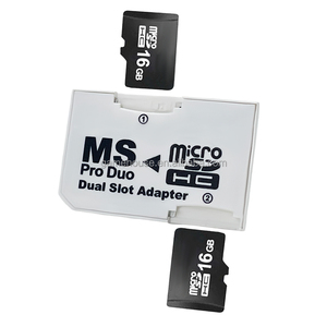 Adaptador de Memoria <span class=keywords><strong>Pro</strong></span> <span class=keywords><strong>Duo</strong></span> para PSP 1000 2000 3000, Ranura Dual para Micro SD TF a MS, Adaptador de Memoria <span class=keywords><strong>Pro</strong></span> <span class=keywords><strong>Duo</strong></span> para PSP - Product Image 3