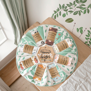 Coperta di peluche portatile e indossabile per camera da letto per bambini o scialle di natale Design pieghevole per bambini - Product Image 6