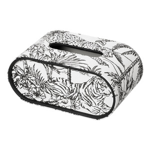 Retro Forest Style Tissue Box Leather Pull-Out Tissues Home Living Room Decor - Product Image 5