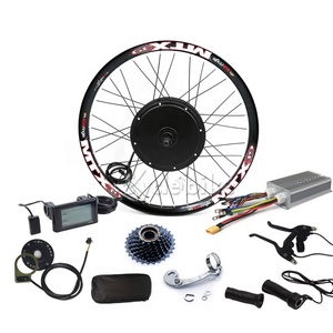 Kit de Conversión de <span class=keywords><strong>Motor</strong></span> para <span class=keywords><strong>Bicicleta</strong></span> Eléctrica, Scooter, Motocicleta, Alta Potencia, 60V 72V 3000W <span class=keywords><strong>5000W</strong></span>, Controlador con Sensor Hall - Product Image 2
