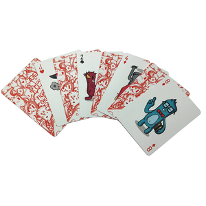 Chất Lượng Cao Cấp Linen Đức Lõi Đen Giấy Chơi Thẻ Cả Hai Bên Tùy Chỉnh Thiết Kế Với Anime Có Tính Năng Biểu Tượng Tùy Biến - Product Image 5