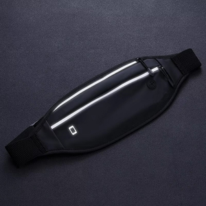 Özelleştirilmiş naylon anti-hırsızlık taşınabilir seyahat bel organizatör çantası su geçirmez fermuar kapatma ile erkekler ve kadınlar için koşucular - Product Image 3