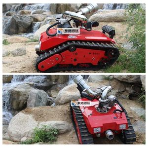 Firefighting Robot With Track Drive Aluminum Alloy Durable For Class A And B <b>Fires</b> - Product Image 4