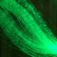 Nouvelle décoration de table d'événements en fibre optique LED 16W