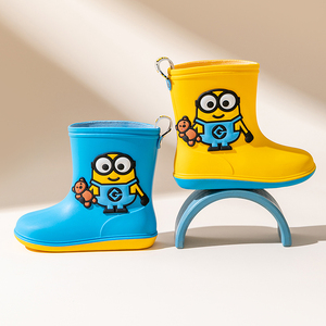 Bottes imperméables décontractées pour enfants Cartoon Bottes <span class=keywords><strong>de</strong></span> <span class=keywords><strong>pluie</strong></span> pour enfants Chaussures d'extérieur pour toutes les saisons pour garçons - Product Image 2