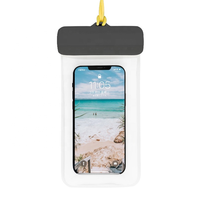 Étui de téléphone de natation universel à écran tactile en TPU transparent étanche pour sacs de téléphone portable iPhone