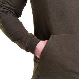 Chándales ajustados de entrenamiento de gimnasia ajustados para hombre personalizado último diseño pulóver polar invierno impermeable bordado liso sólido - Product Image 3