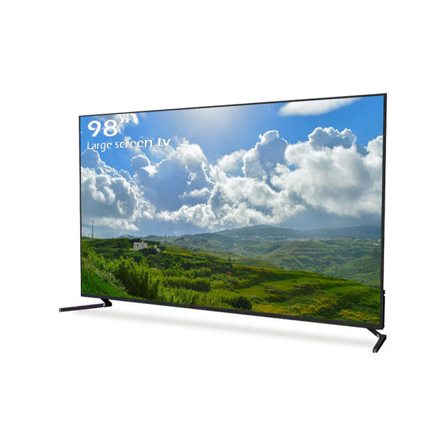 Tv Manufacturer Television 4K Smart Tv Tempered Glass Screen 110 85 98 Inch Tv Smart for Indoor