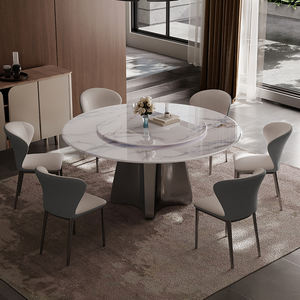 Tavolo da pranzo e giradischi in pietra di cristallo Super stile moderno Set per il piccolo soggiorno di lusso-mobili per <span class=keywords><strong>la</strong></span> casa - Product Image 4