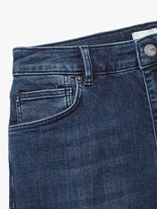 กางเกงยีนส์ขาสั้นเอวกลางมีพู่สำหรับผู้หญิงกางเกงผ้านุ่มระบายอากาศเข้ารูปทรงผอมไซส์ใหญ่พิเศษ - Product Image 5