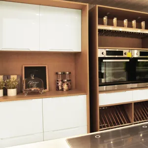 Mutfak monte etmeye hazır modüler ahşap mutfak dolapları dolap mobilyası
