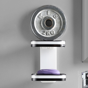 <span class=keywords><strong>Portasapone</strong></span> da Parete Personalizzabile <span class=keywords><strong>Senza</strong></span> Foratura con Vassoio Raccogligocce - <span class=keywords><strong>Portasapone</strong></span> Autodrenante <span class=keywords><strong>per</strong></span> Bagno, Ideale <span class=keywords><strong>per</strong></span> Regali Promozionali - Product Image 5