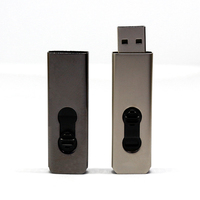 Clé USB 3.0/2.0 en métal avec logo personnalisé, 8 Go, 16 Go, 32 Go, OEM/ODM, clé mémoire