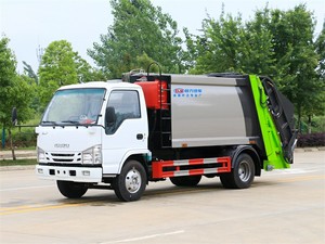 Camión Compactador de Basura Isuzu ELF de 5m³ 4X2, Nuevo, Altamente Maniobrable, Ideal para Zonas Residenciales y Calles Estrechas - Product Image 5
