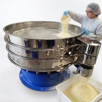 Équipement de tri et de criblage rotatif vibrant à double étage CY-MACH pour grains de café, céréales et autres grains en plastique