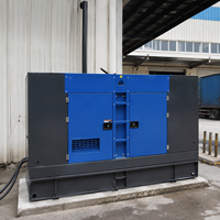 Générateur diesel silencieux triphasé 250 kVA 300 kVA 400 kVA, norme EU Stage V, conçu pour toutes les conditions météorologiques, pour l'alimentation hors réseau