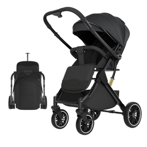Poussette pour enfants, poussette légère pour nouveau-né, pliable, <span class=keywords><strong>prix</strong></span> d'usine, poussette avec poignée réglable - Product Image 2