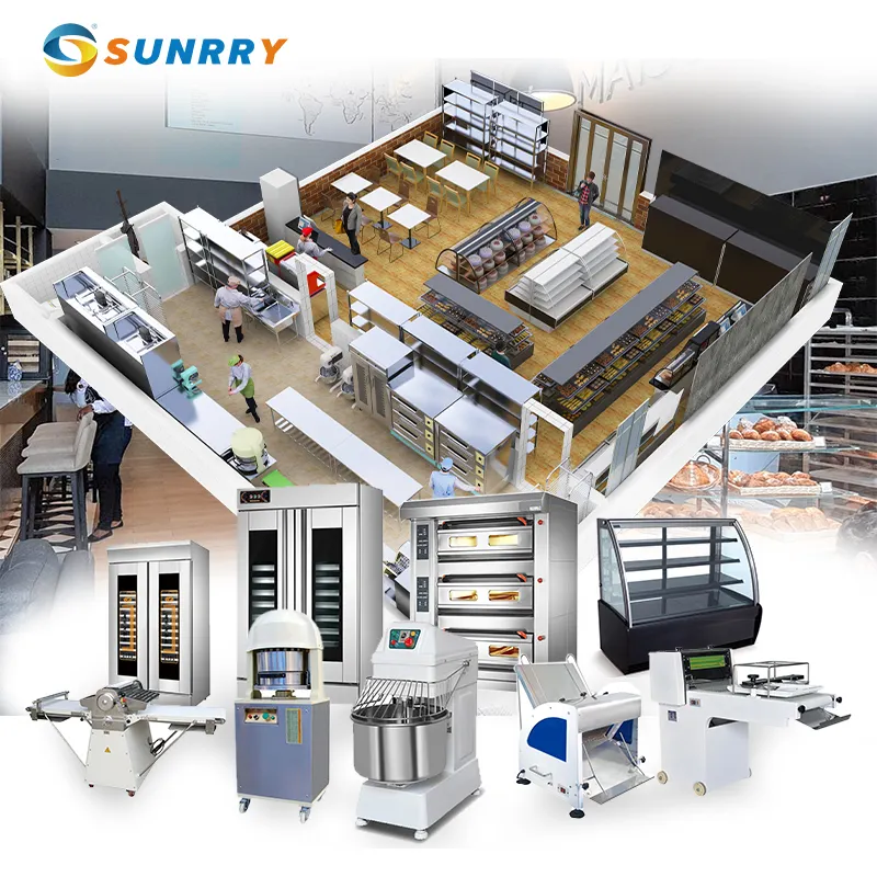 Профессиональное кондитерское оборудование бренда Sunrry, оборудование для выпечки, современное хлебобулочное оборудование для хлебопекарни