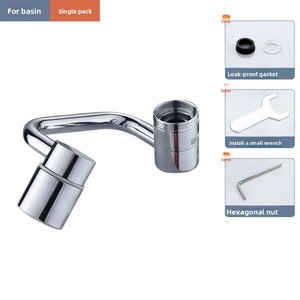 <span class=keywords><strong>Bras</strong></span> mécanique universel rotatif aérateur bec anti-éclaboussures cuisine et salle de bain robinet Extender pommeau de <span class=keywords><strong>douche</strong></span> accessoire - Product Image 4
