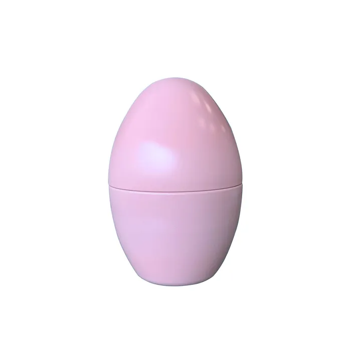 Impresión personalizada en forma de huevo, contenedor de Metal, embalaje para caramelo, chocolate, juguete