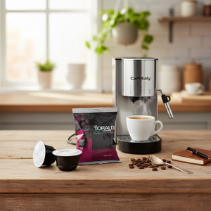 Cápsulas de Café Toraldo Classica 100 Compatibles con Caffitaly [0.14/Cápsula] para Cafeteras de una Sola Taza - Product Image 3