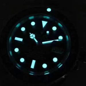 SUB argent jaune or montre aiguilles bleu vert lumineux Fit <span class=keywords><strong>ETA</strong></span> <span class=keywords><strong>2824</strong></span> 2836 mouvement automatique - Product Image 6
