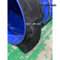 Tunnel flexible en PVC NUOENWEI - Tunnel d'entraînement léger pour la souplesse des chiens
