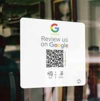 Menu de table intelligent RFID programmable 13,56 MHz avec logo personnalisé, carte de menu de restaurant en PVC, étiquette NFC pour commentaires