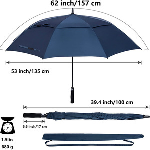 <span class=keywords><strong>Paraguas</strong></span> de Golf Grandes, Rectos y Automáticos, Resistentes al Viento, con Logotipo Personalizado, <span class=keywords><strong>para</strong></span> Regalos Empresariales - Product Image 6