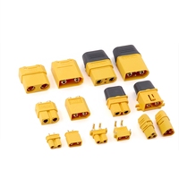Amass XT30U XT60 XT60H XT90H Dust Cover High Current Connector Yellow Black Gold Plated Plug Model Aircraft Plug Wholesale Price
