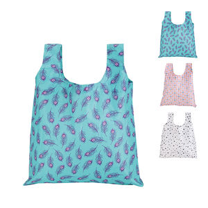 Sac de courses pliable, écologique, résistant, recyclable en usine, lavable, pour un usage quotidien et pour offrir en cadeau - Product Image 1