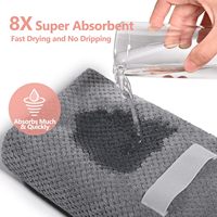 Serviette en microfibre à séchage rapide en gros pas cher, serviette turban personnalisée pour les cheveux pour les filles et les femmes