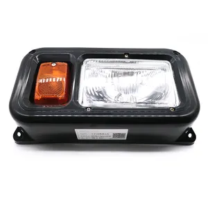 Suku cadang lampu led ekskavator YM-A-027, lampu belakang penggali untuk Daewoo 150, lampu depan kiri dan kanan