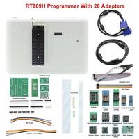 Programmateur universel original de haute qualité RT809H avec 38 adaptateurs, prises et stylo à ventouse, compatible avec les outils de programmation IC.