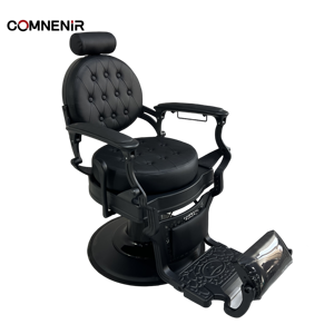 Hot Sale Portable <span class=keywords><strong>Barber</strong></span> Chair com peças sobressalentes Cheap Hair Cutting Chair - Product Image 6