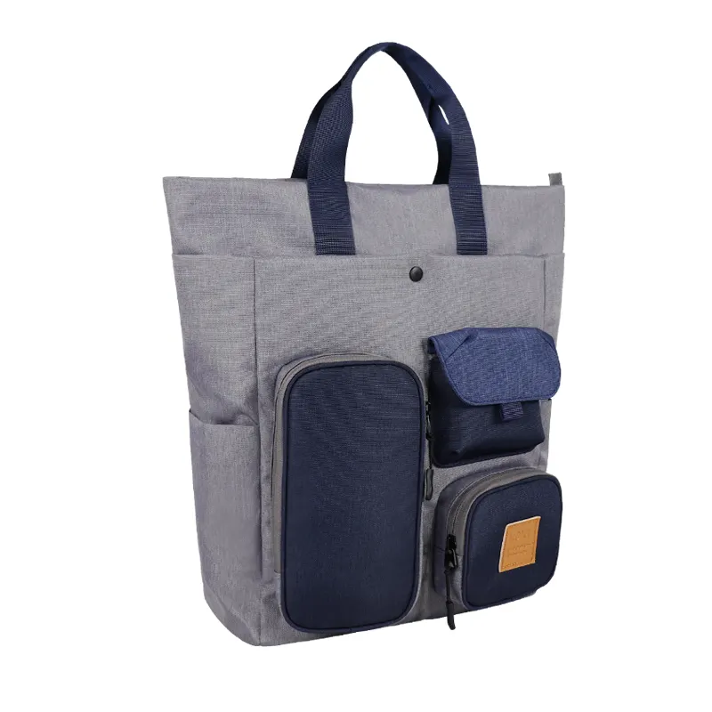 Mochilas para hombre con logotipo personalizado, bolso de mano para niños, bolsas impermeables, mochila informal con compartimento para portátil