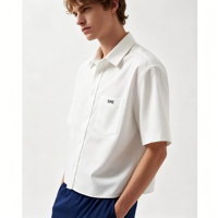 Camisetas Cortas de Algodón Personalizadas para Hombre, de Alta Calidad, Transpirables y Cómodas, con Efecto Desgastado
