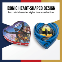 Boîte en métal personnalisée en forme de cœur pour chocolats, emballage cadeau pour bonbons, conteneur métallique pour la Saint-Valentin