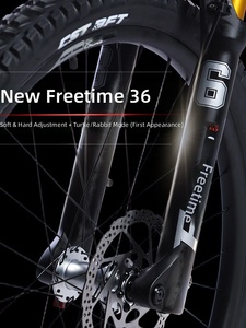 Vélo de montagne Watch Dogs 2 <span class=keywords><strong>Caucasus</strong></span> de 27,5 pouces en alliage d'aluminium à suspension souple avec freins à disque hydrauliques à quatre pistons et 10 vitesses - Product Image 2