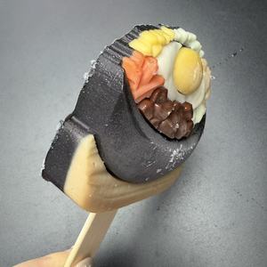 Crème glacée au design unique, emballée individuellement, 80g, crème glacée 3D, dessert très vendu, mini crème glacée congelée avec bâtonnet - Product Image 3