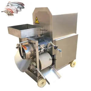 Máquina de produção de surimi multifuncional, máquina automática de qualidade fresca de camarão, peixe, carne e camarão