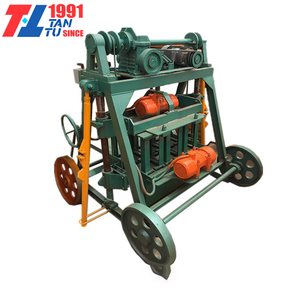 Mesin Pembuat Bata Ringan Semi Otomatis Qt4 - 24 Murah, Mesin Pembuat Bata Semen Interlocking - Product Image 3