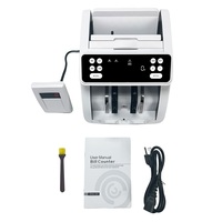 Détecteur de comptage de billets de banque avec écran LCD pour compter les espèces et les billets de banque UVMG