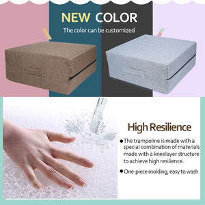 Tappetino da salto antiscivolo imbottito in schiuma e ginocchiera per allenamento Fitness e stabilità Yoga fisioterapia - Product Image 5